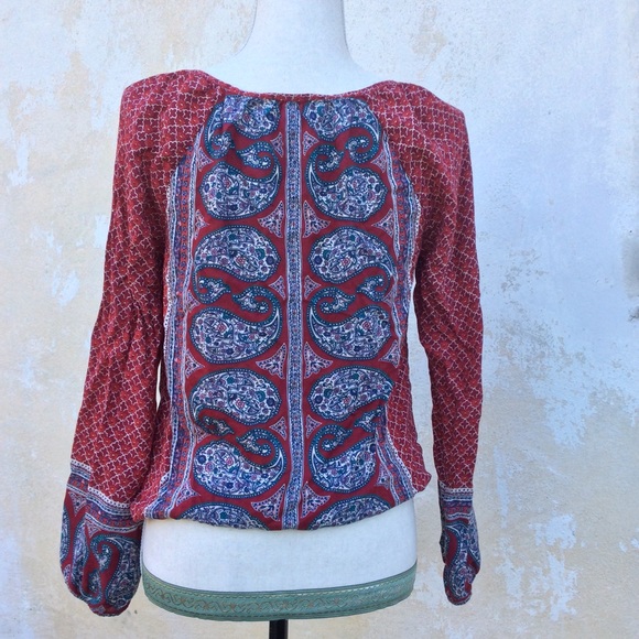 Lucky Brand Boho Top - Picture 3 of 3